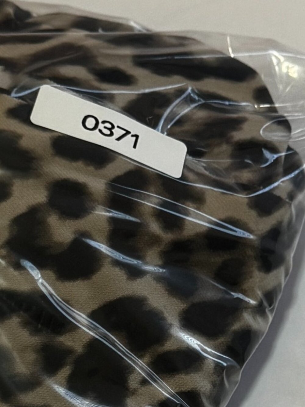 Aqua Green Leopard Print Ruffle Tankini Swim Top 20W Molded Cups - Picture 14 of 14